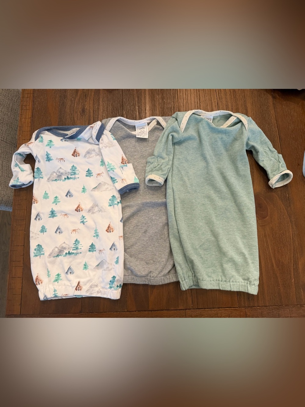 NWOT Swaddle Designs Baby Pajama Gown Set of 3 – size Newborn to 3 months